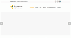 Desktop Screenshot of econsum.com